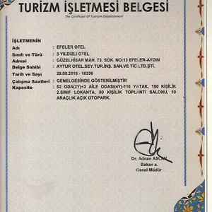 3* Hotel Efeler